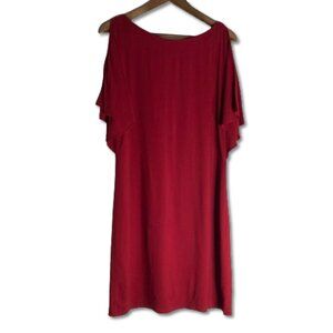 THEORY Andzelika Sheath Rosina Boat-Neck Crepe Dress